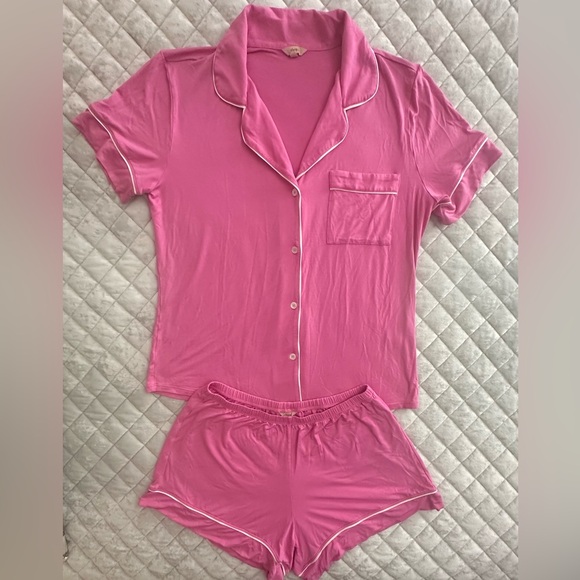 Giselle Pajama Set Italian Rose - Picture 2 of 5